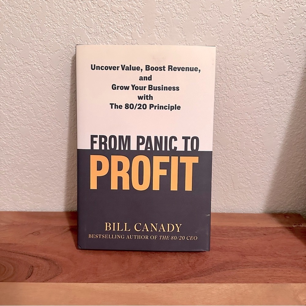 New From Panic to Profit Hardcover Book